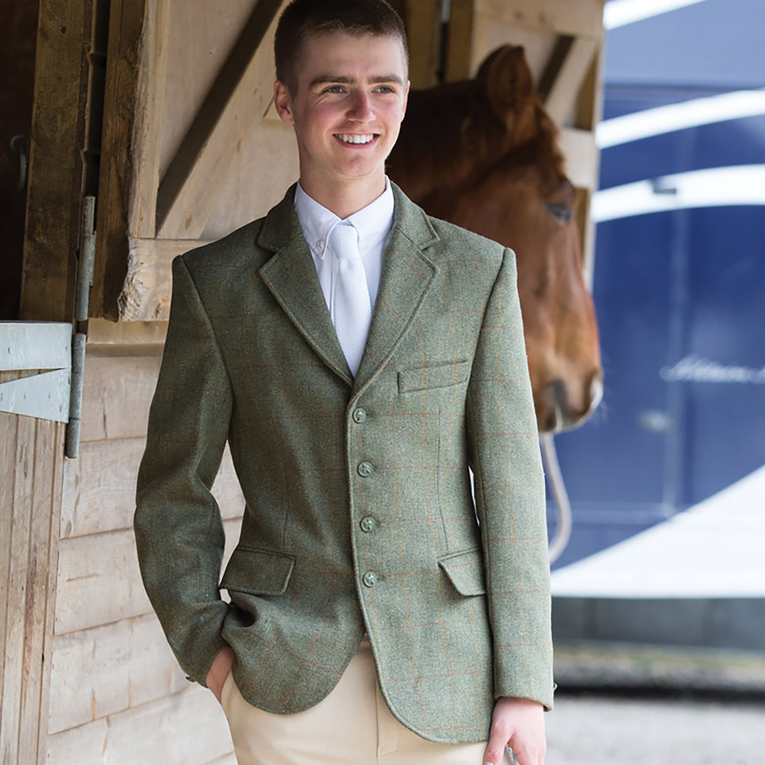 Boys tweed outlet blazer