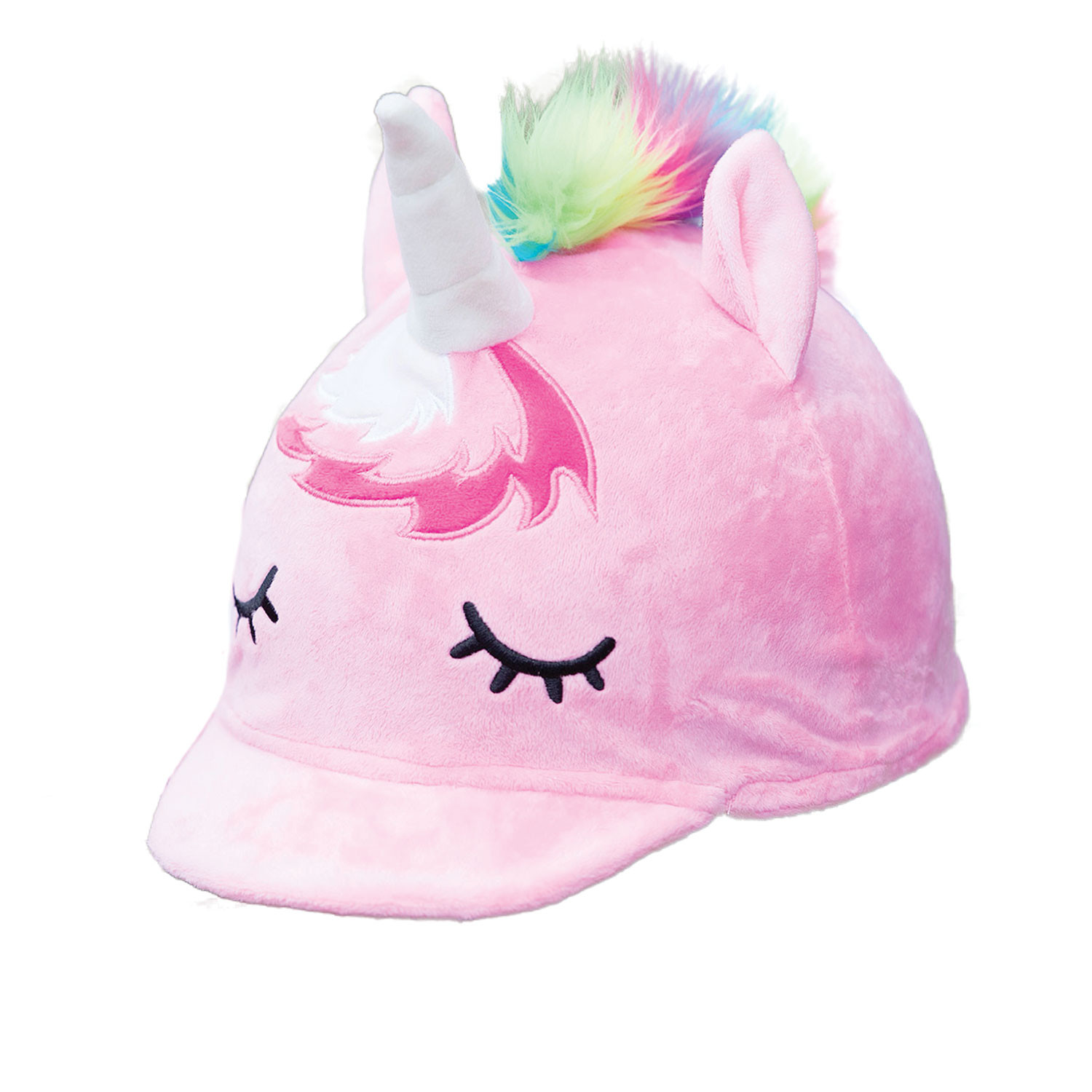 unicorn riding hat silk